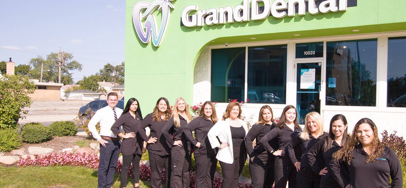 The Grand Dental Franklin Park team
