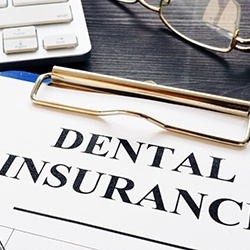 Dental insurance paperwork in Franklin Park