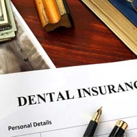 Dental insurance paperwork in Franklin Park