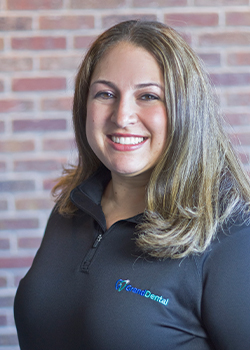 Dental hygienist Jennifer Kolodziej