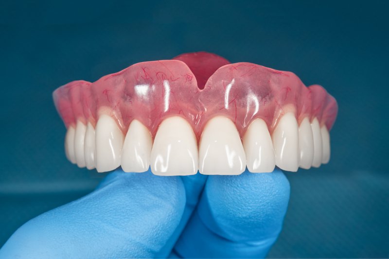 full upper denture